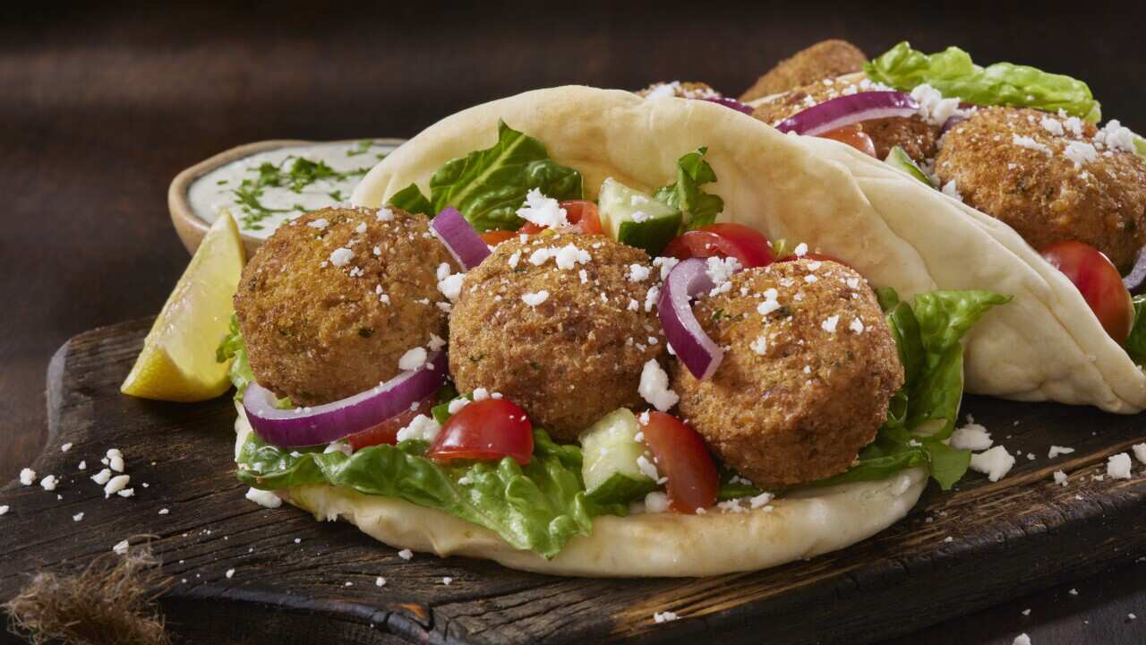 Falafal Pita Sandwich