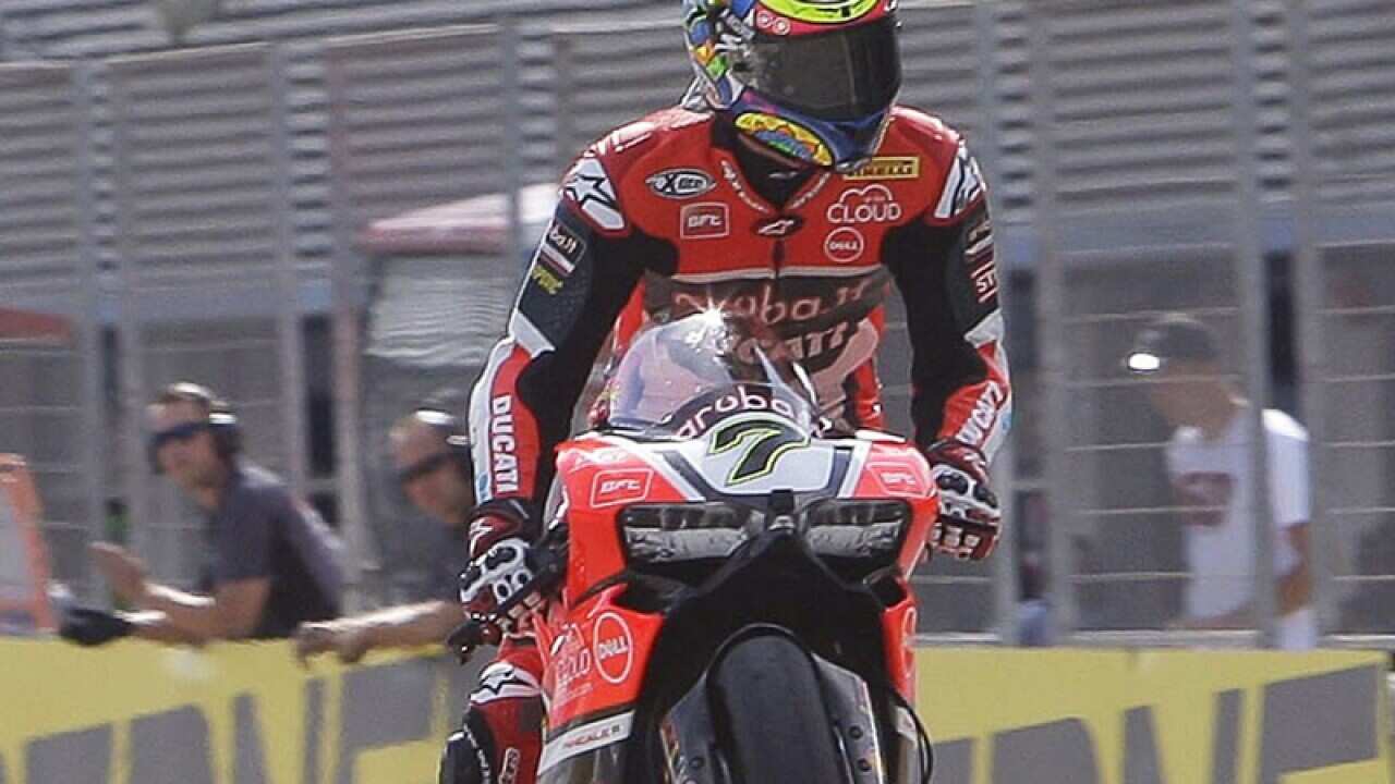 British rider Chaz Davies