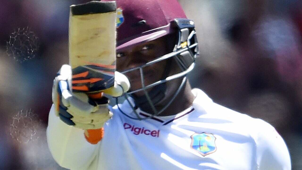 West Indies batsman Carlos Brathwaite