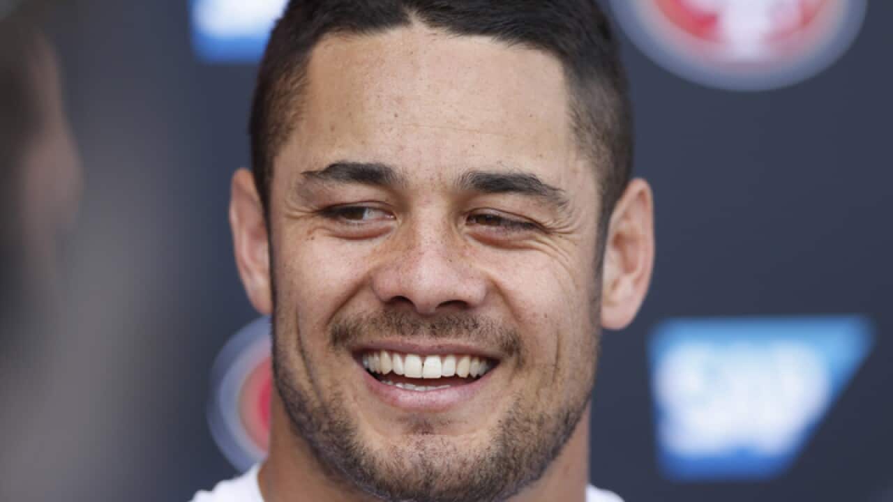 San Francisco 49ers' Jarryd Hayne.