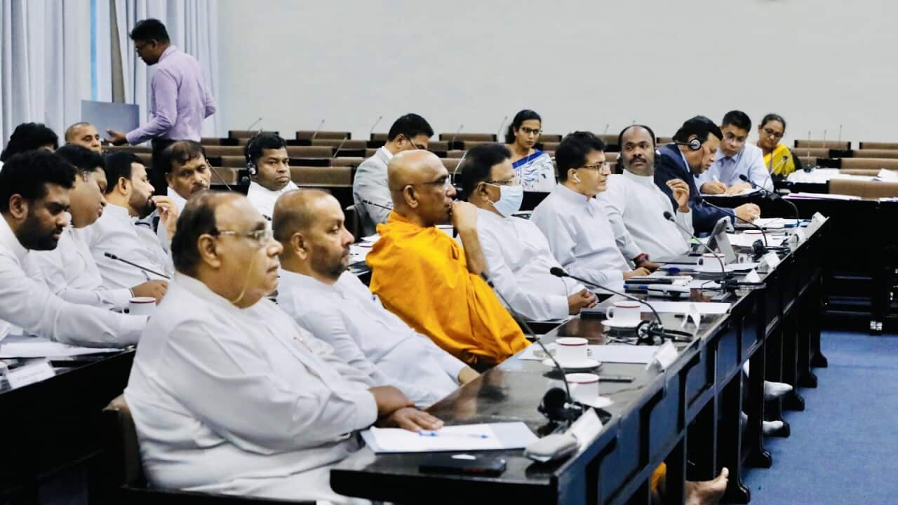 A special party leader discussion about the proposal brought by Wijedasa Rajapaksa regarding the parliamentary voting system