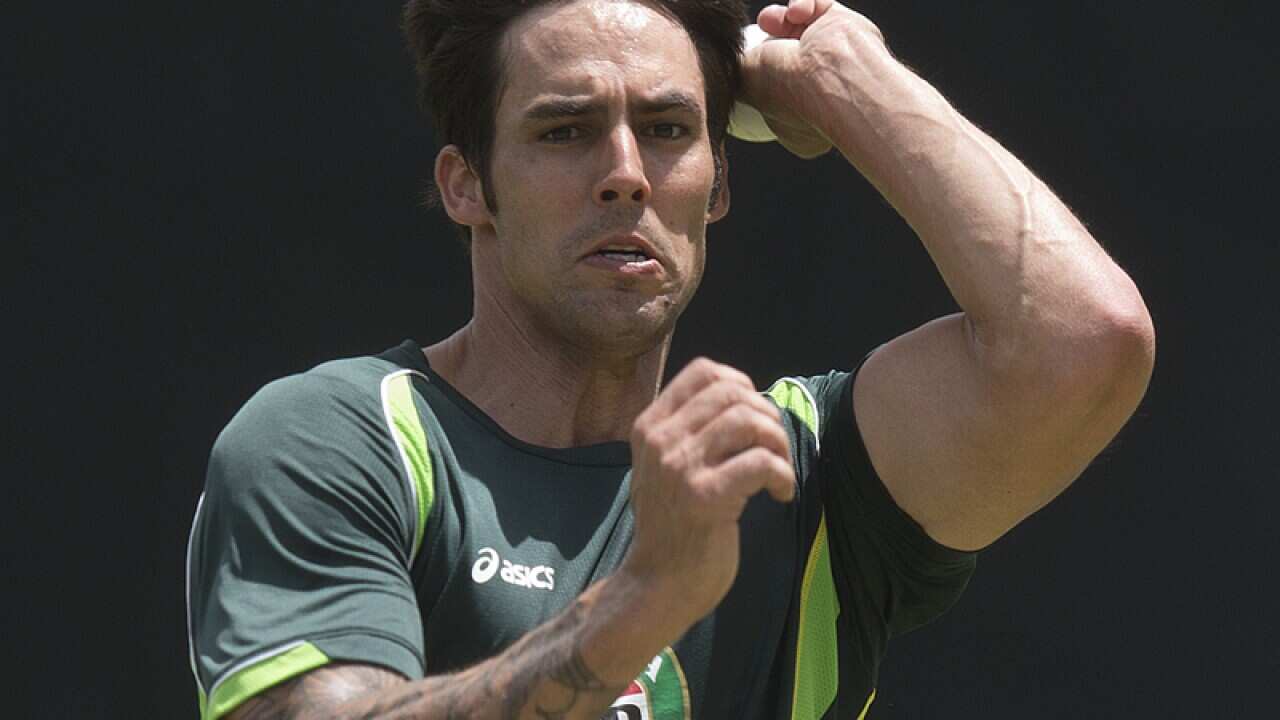 Australian fast bowler Mitchell Johnson