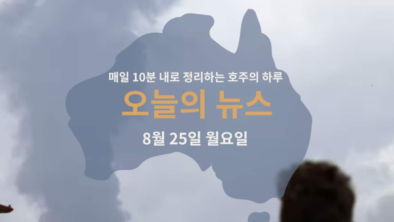매일 10분 내로 정리하는 호주 뉴스: 8월 25일 월요일 | SBS Korean