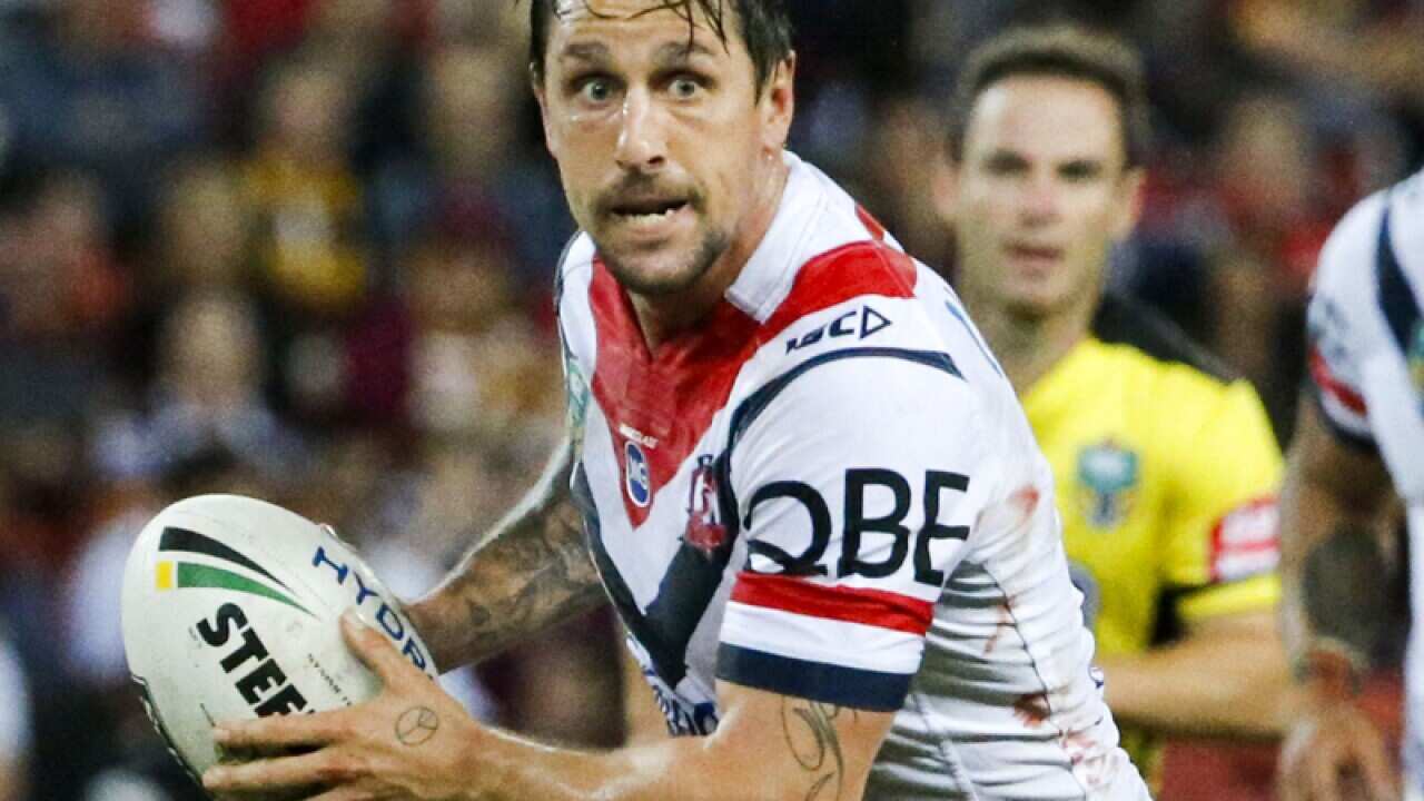 Mitchell Pearce of the Roosters