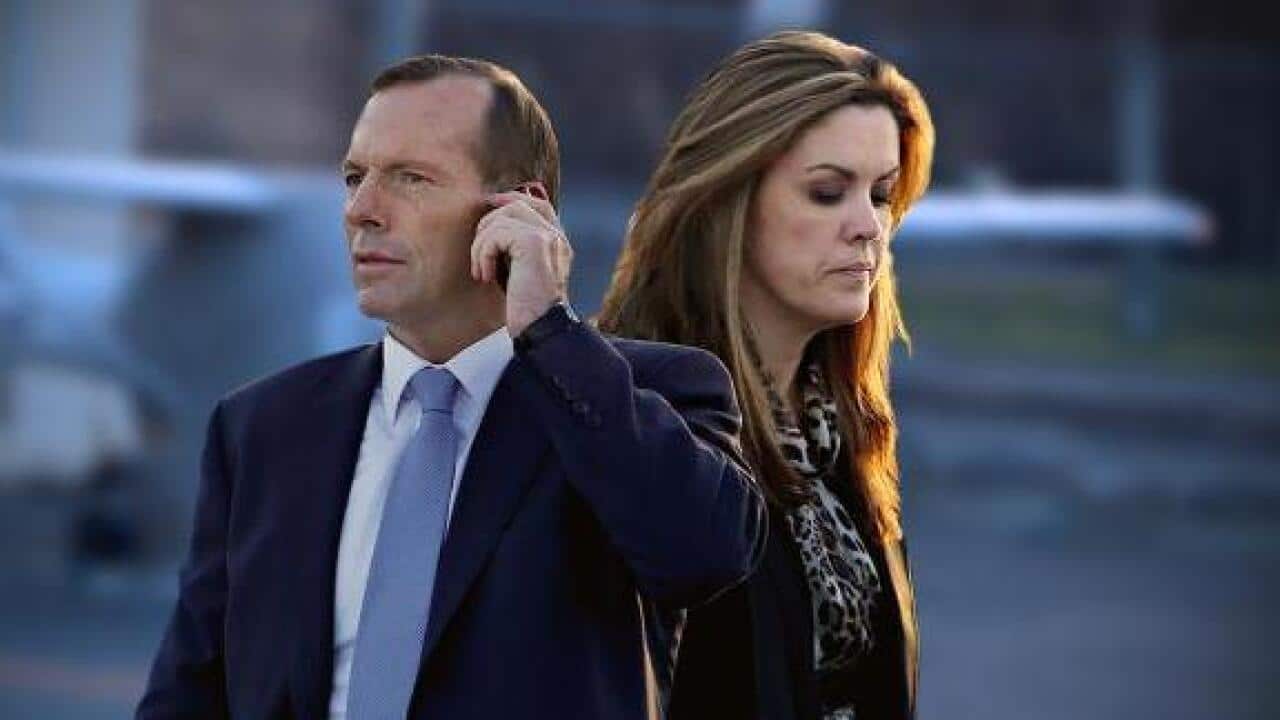 Tony Abbott and Peta Credlin