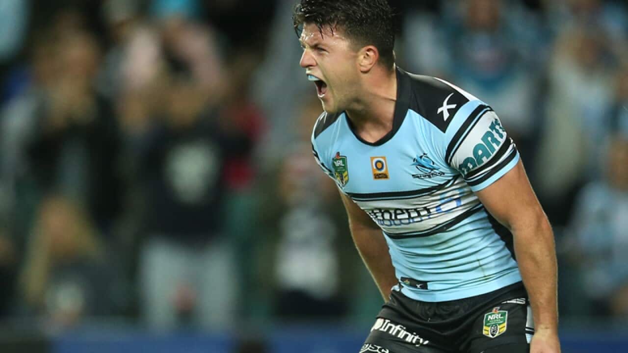 Chad Townsend of the Sharks