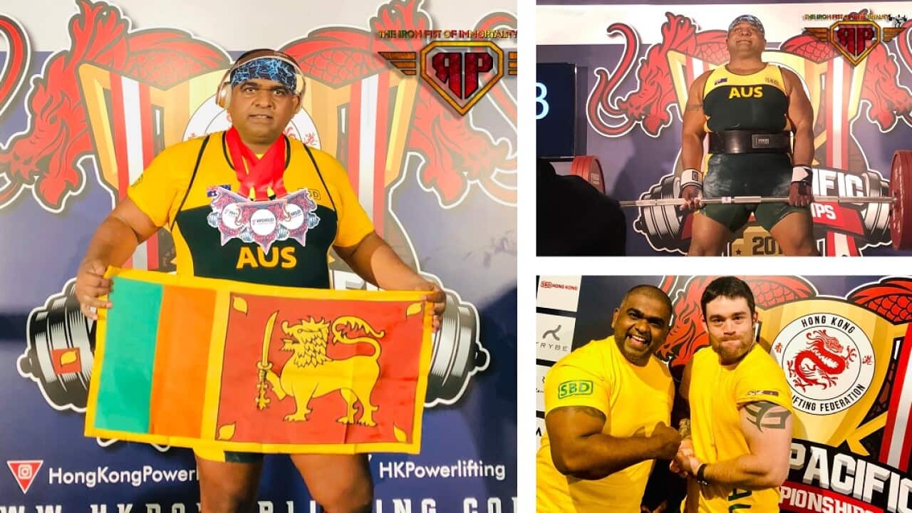 Sri Lankan who has been selected to the Australian Powerlifting National Team achieved his very first international Gold medals