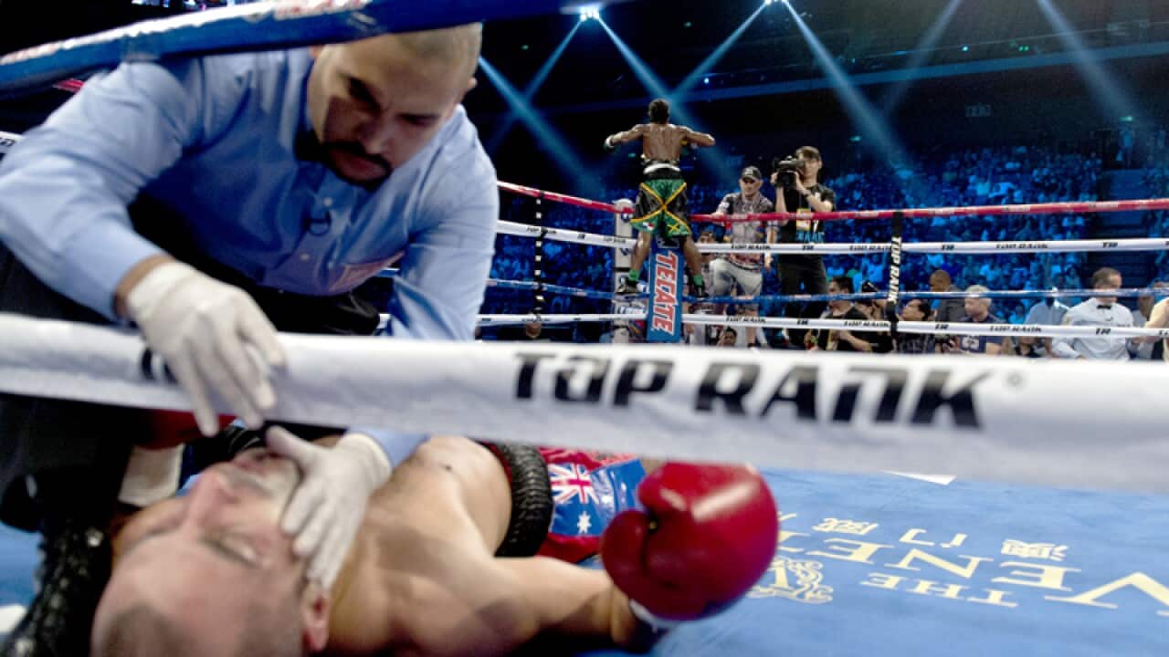 Former world boxing champion Vic Darchinyan