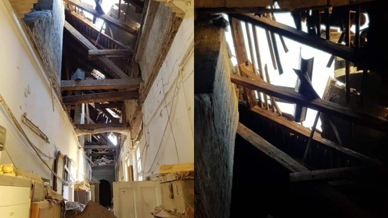 Muzej za Umjetnost i obrt u Zagrebu. Oštećenja nakon potresa 2020.