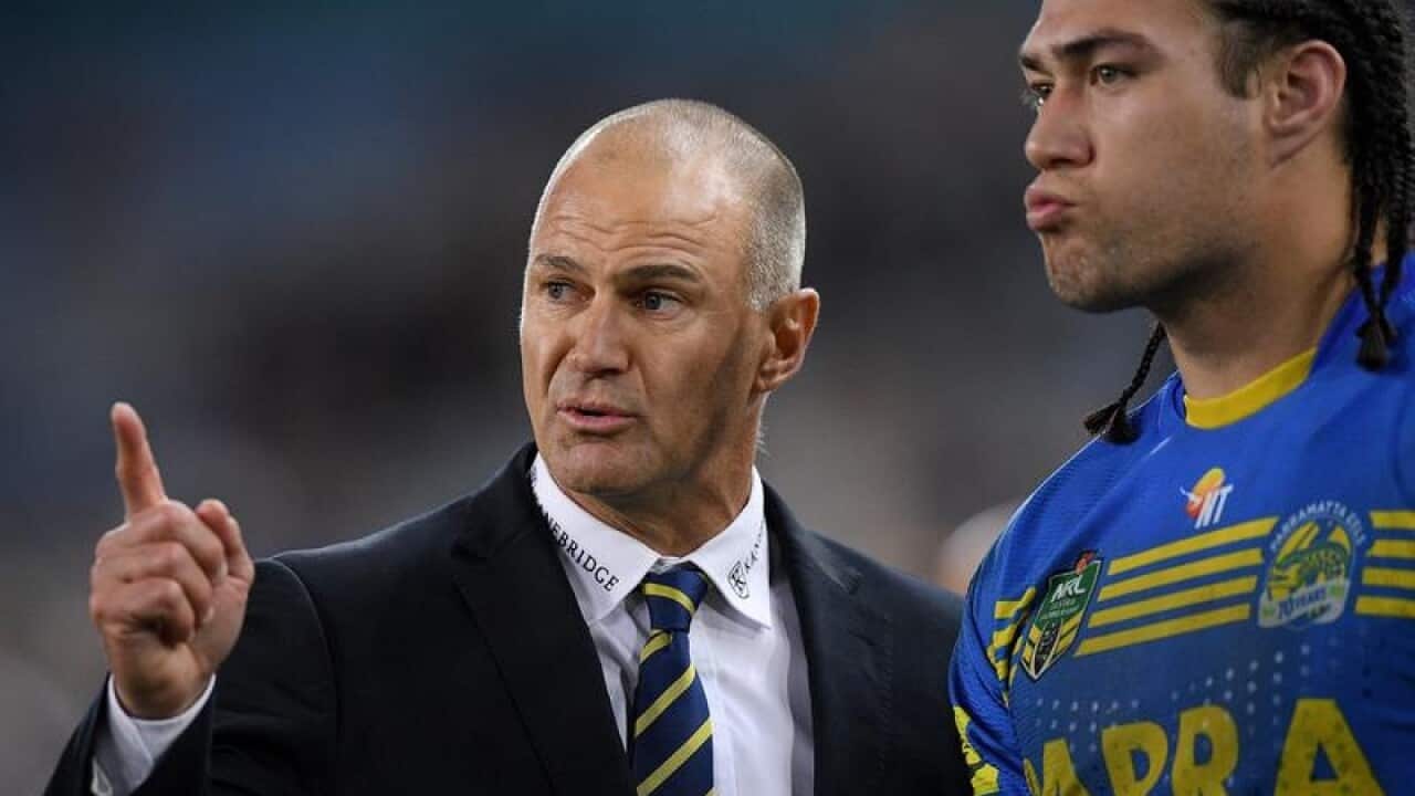 Eels coach Brad Arthur