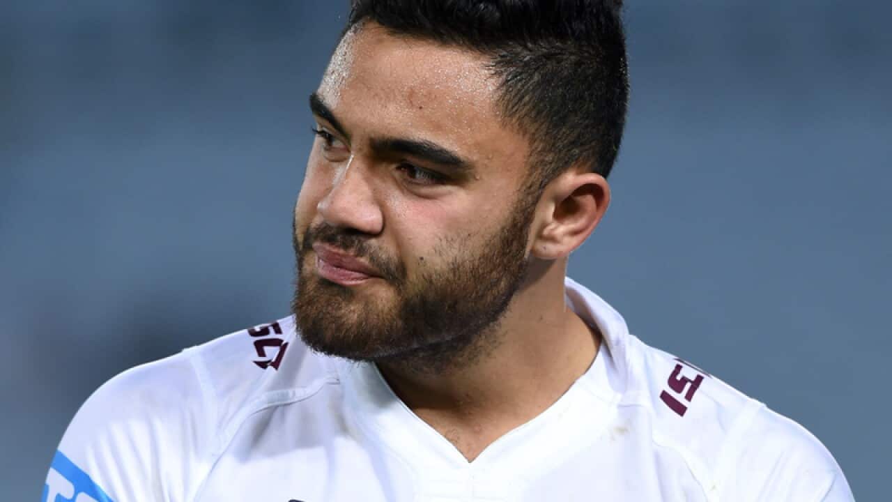 Dylan Walker of the Sea Eagles