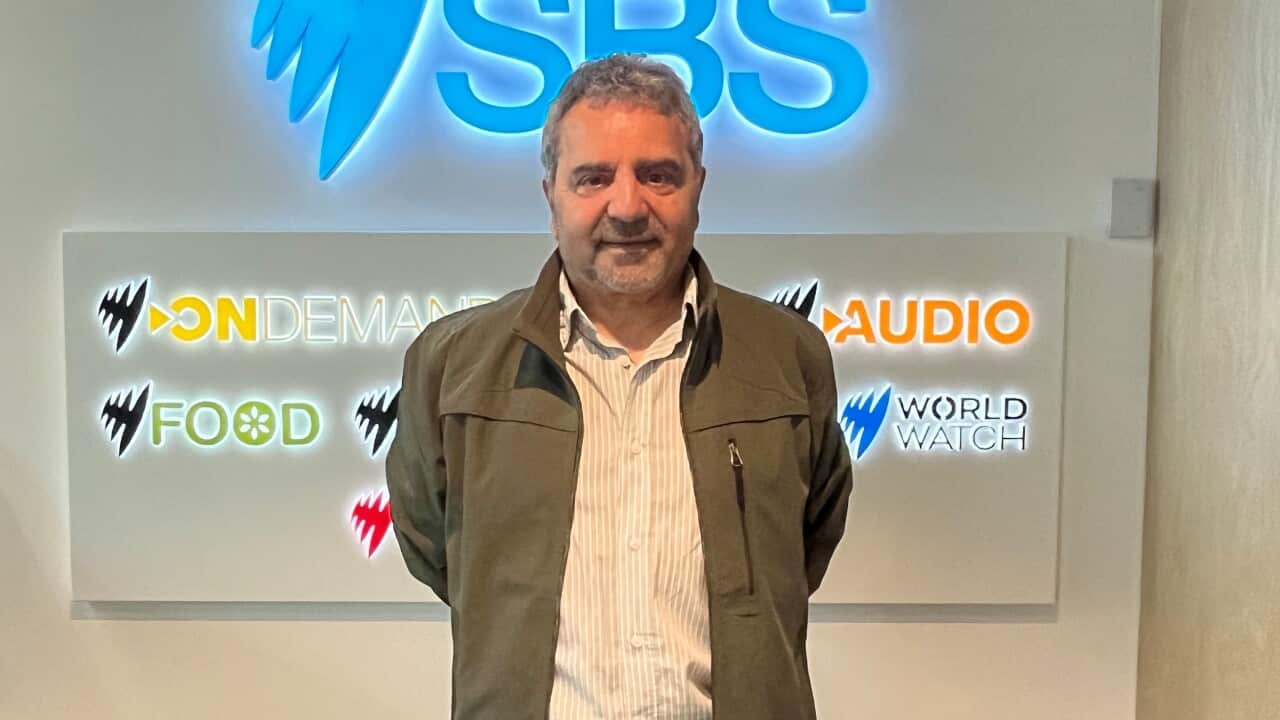 Professor Joseph Lo Bianco at Melbourne's SBS