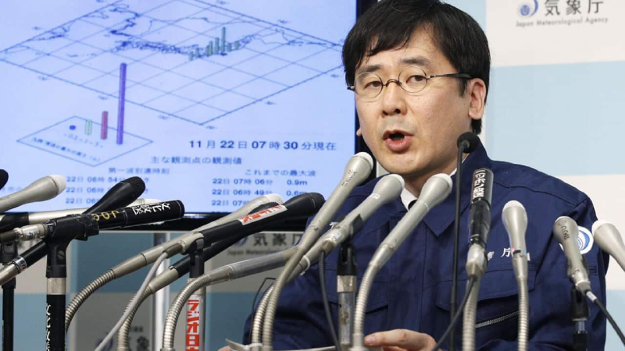 Koji Nakamura, of the Japan Meteorological Agency