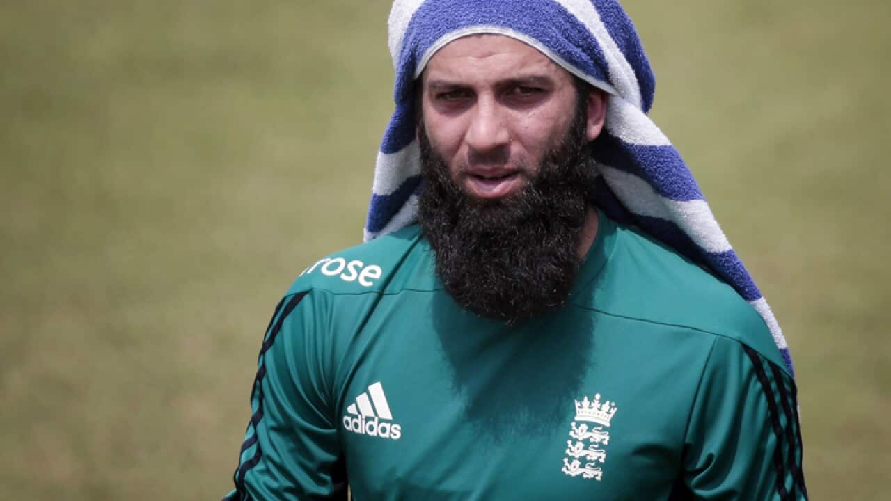 England's Moeen Ali