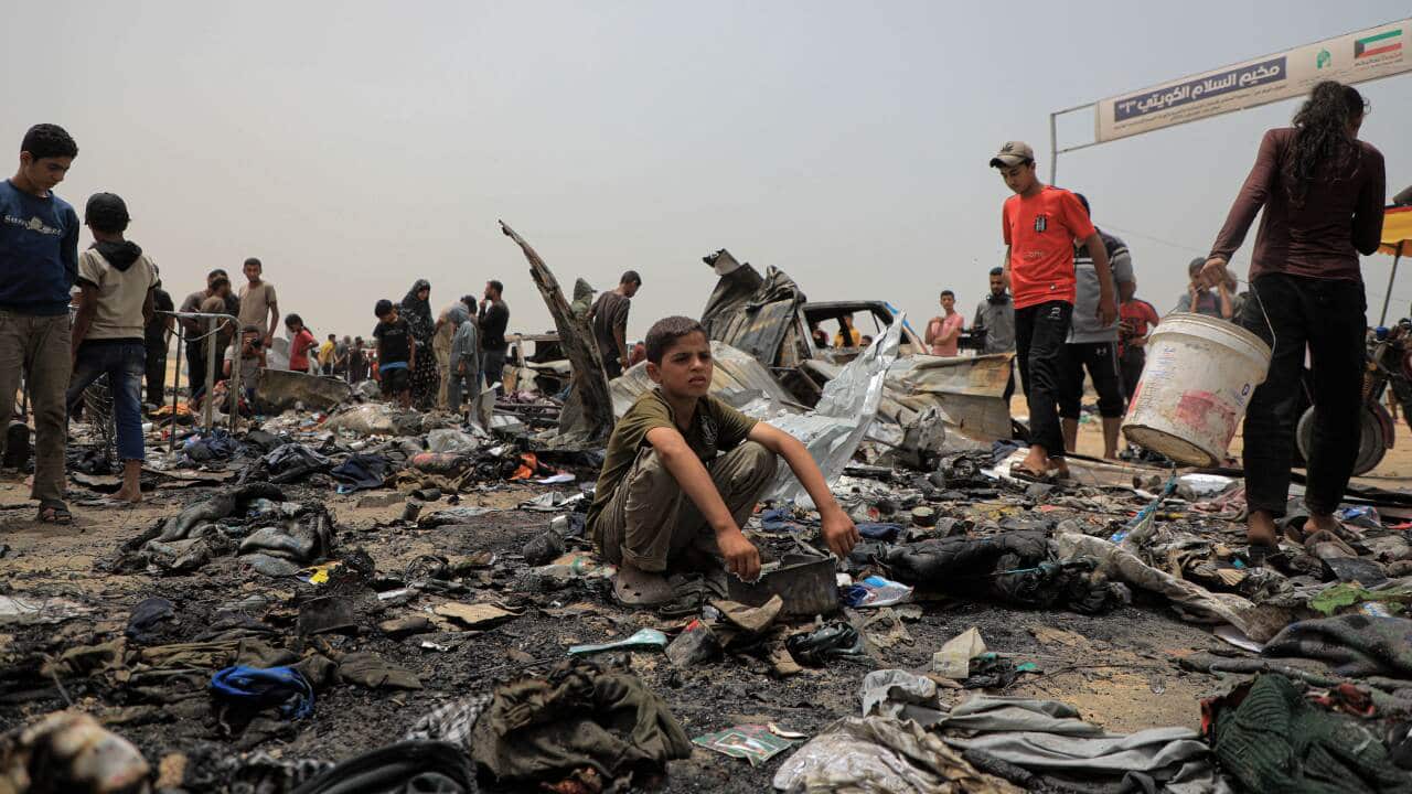 MIDEAST-GAZA-RAFAH-ISRAEL-STRIKES