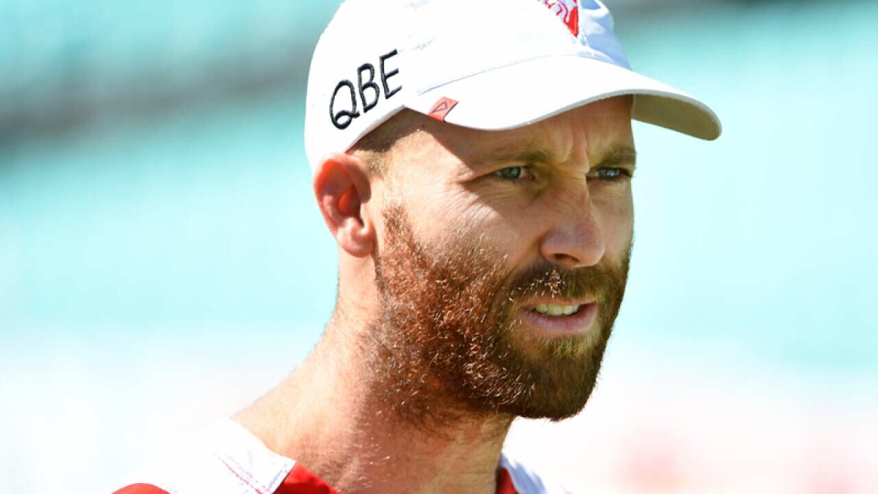Sydney Swans player Jarrad McVeigh
