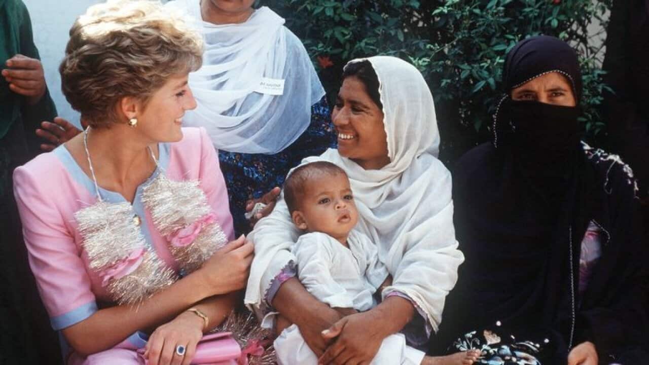 Princess Diana's visit to Pakistan