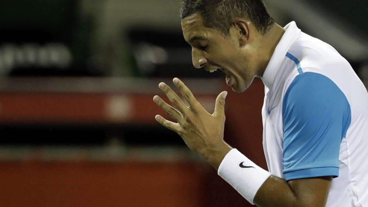 Nick Kyrgios of Australia