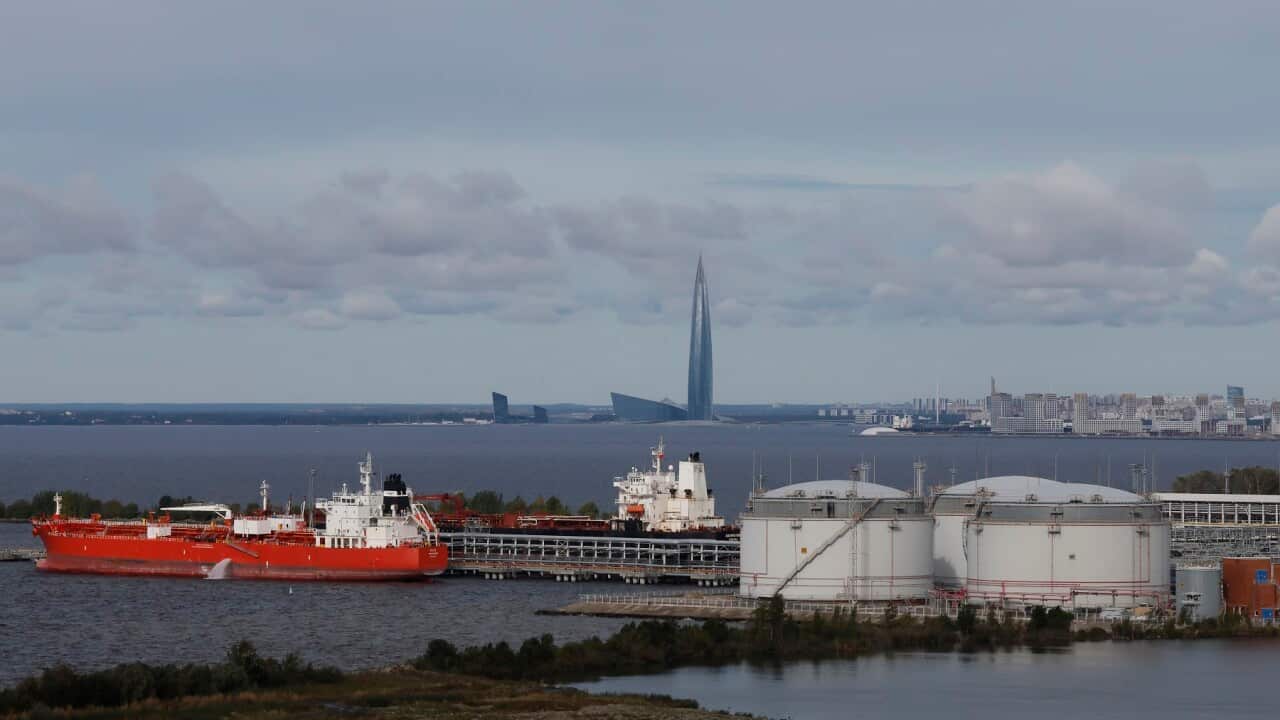 Naftni terminal u Sankt Peterburgu