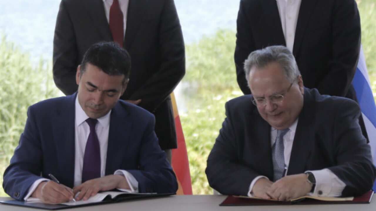 The agreement on name issue