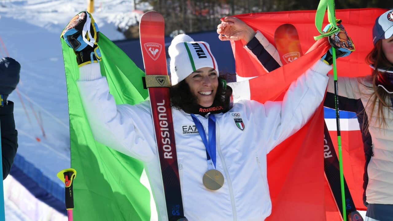 CORTINA, 2026 OLYMPICS, WOMEN'S GIANT SLALOM, SECOND RUN AND PODIUM
