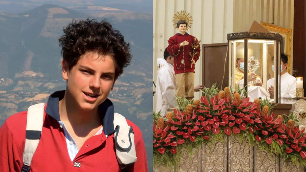 An 18-day pilgrimage of the pericardium relic of Saint Carlo Acutis is being held in the Philippines from November 27 - December 15, 2025.