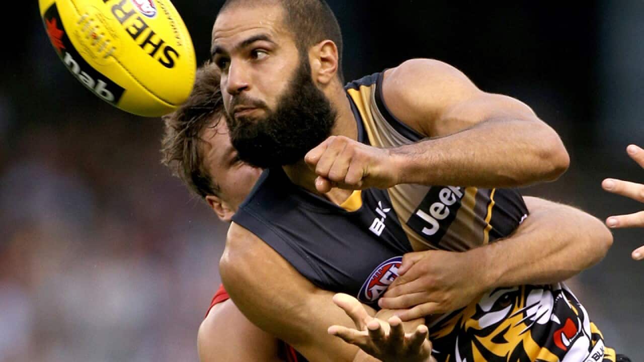 Bachar Houli of the Richmond Tigers