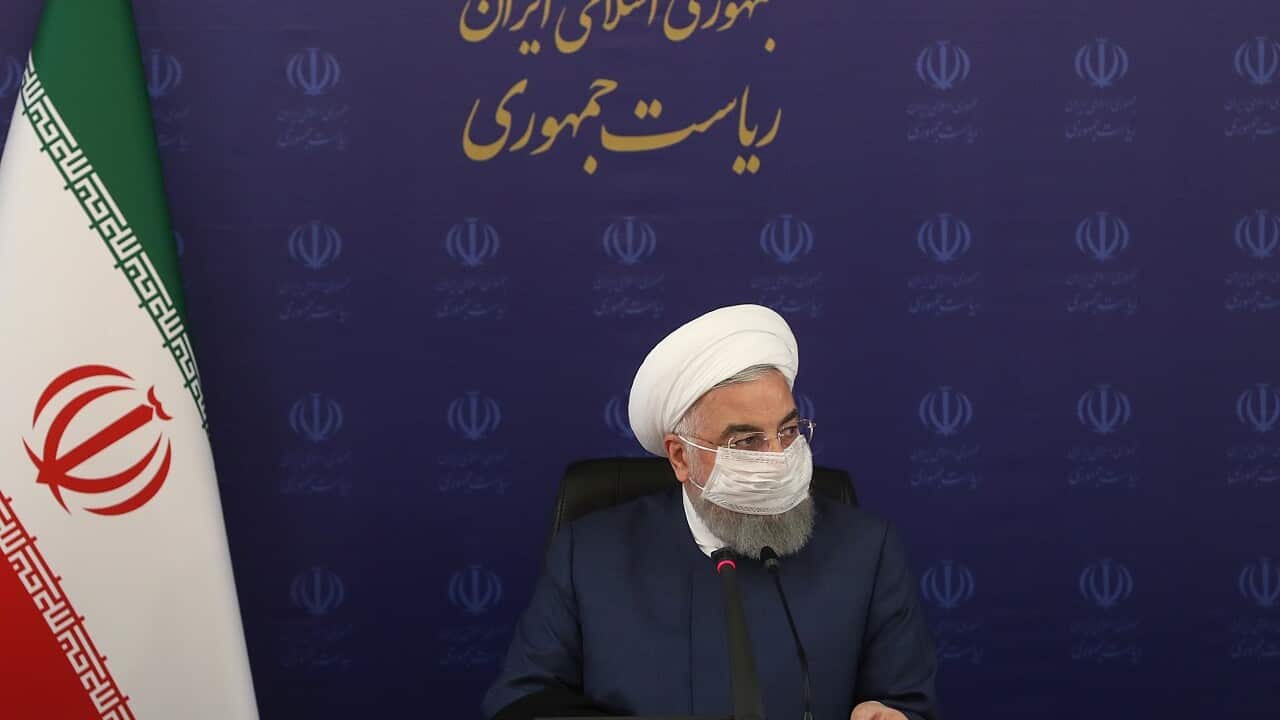 Iranian President Hassan Rouhani on Saturday.