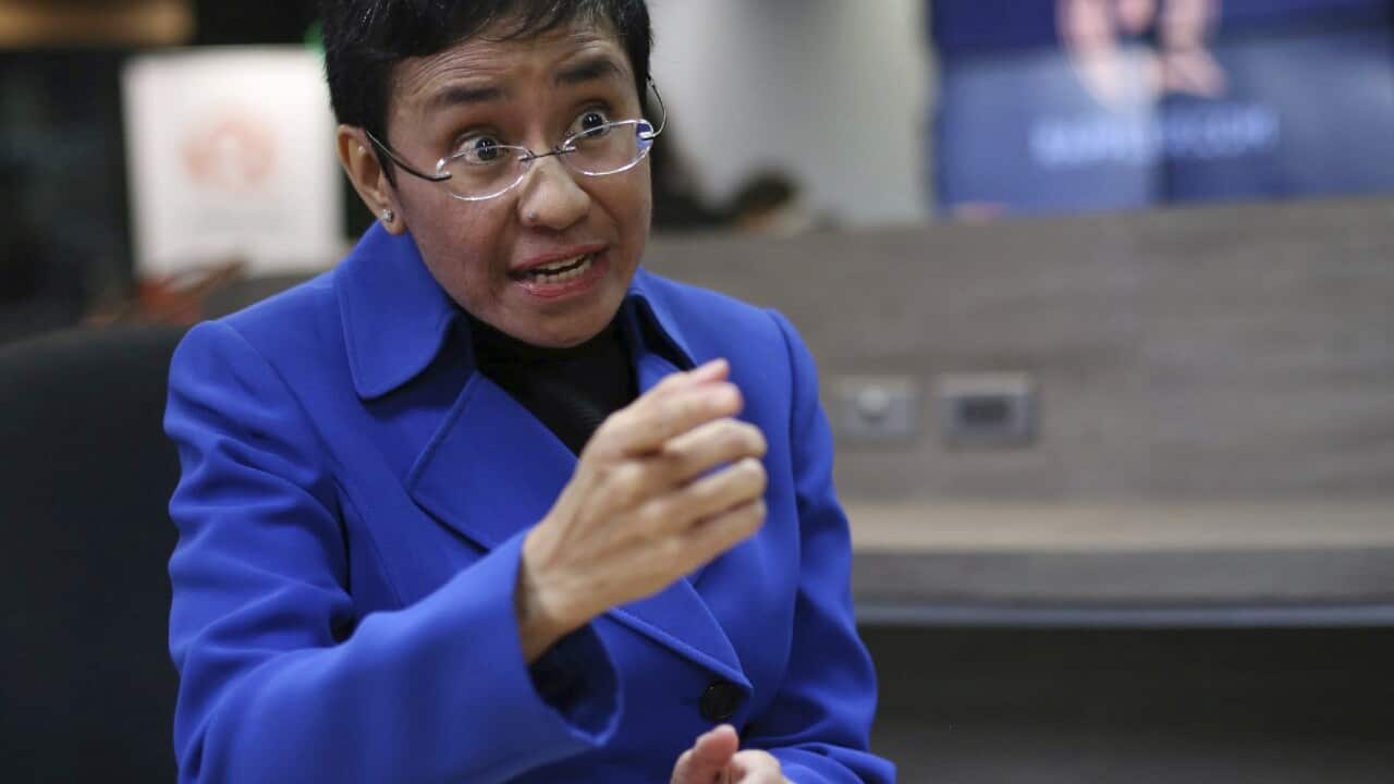 Maria Ressa is the co-founder of news website Rappler.