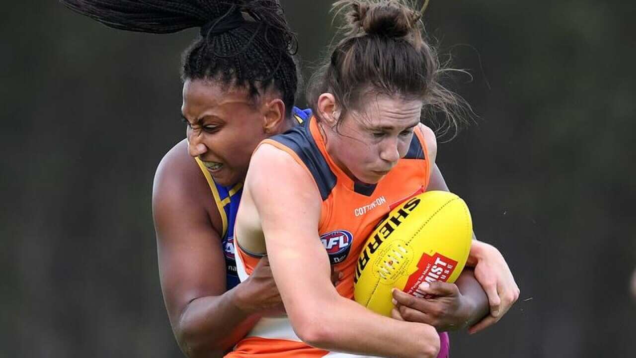 AFLW LIONS GIANTS HICKS