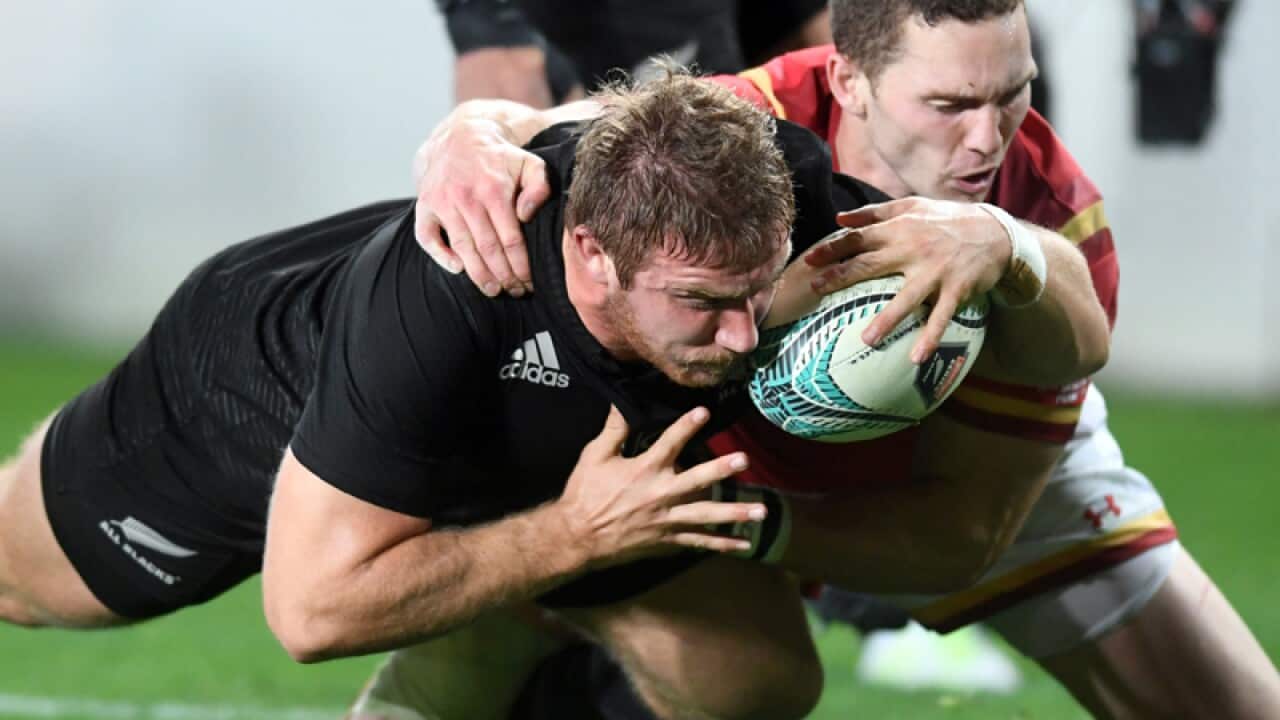 Nathan Harris of New Zealand