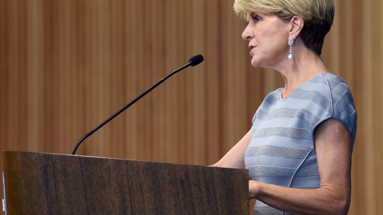 Australian Foreign Minister, Julie Bishop
