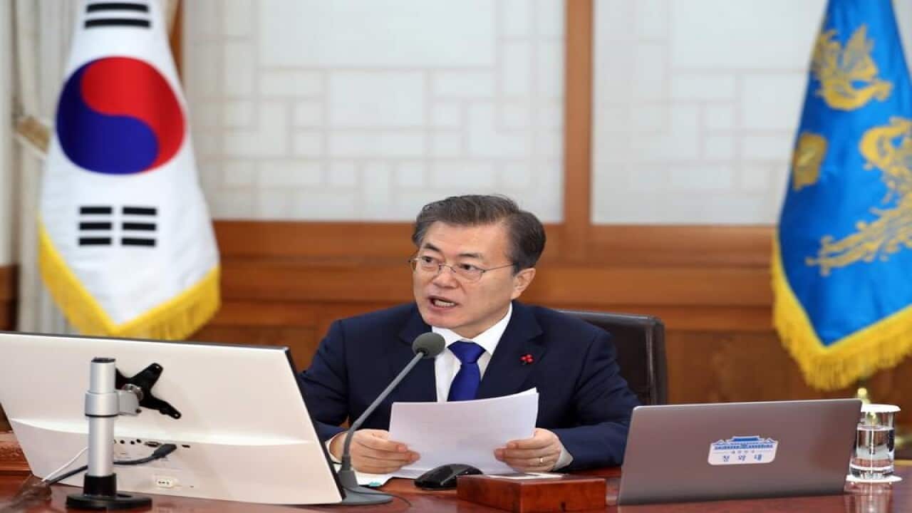 South Korean President Moon Jae-in