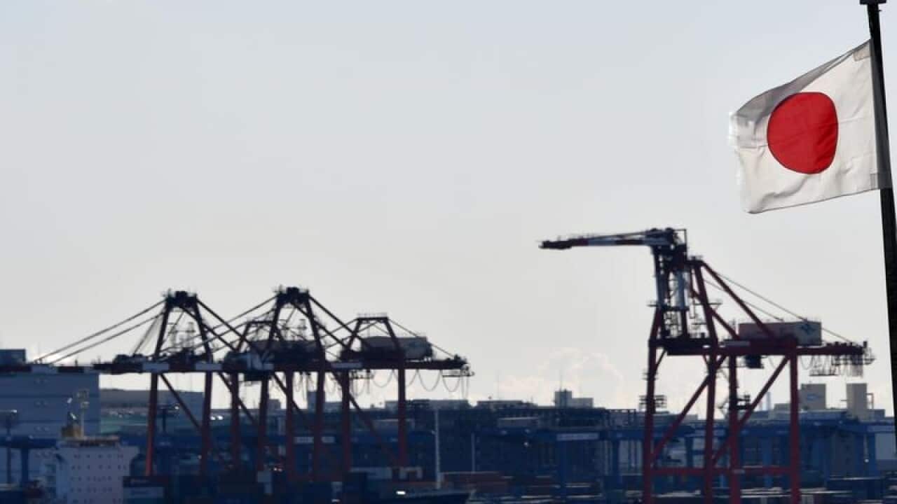 A port in Tokyo
