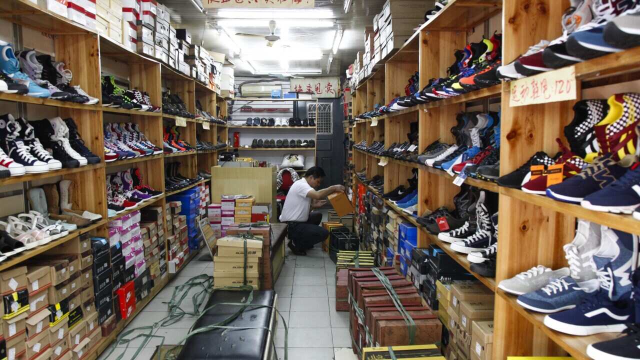 shoe store