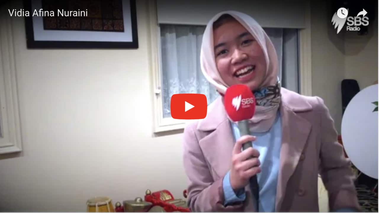 Vidia Afina Nuraini - Indonesian student at UNSW School of Chemistry