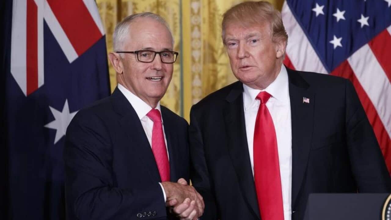 PM Malcolm Turnbull and US President Donald Trump