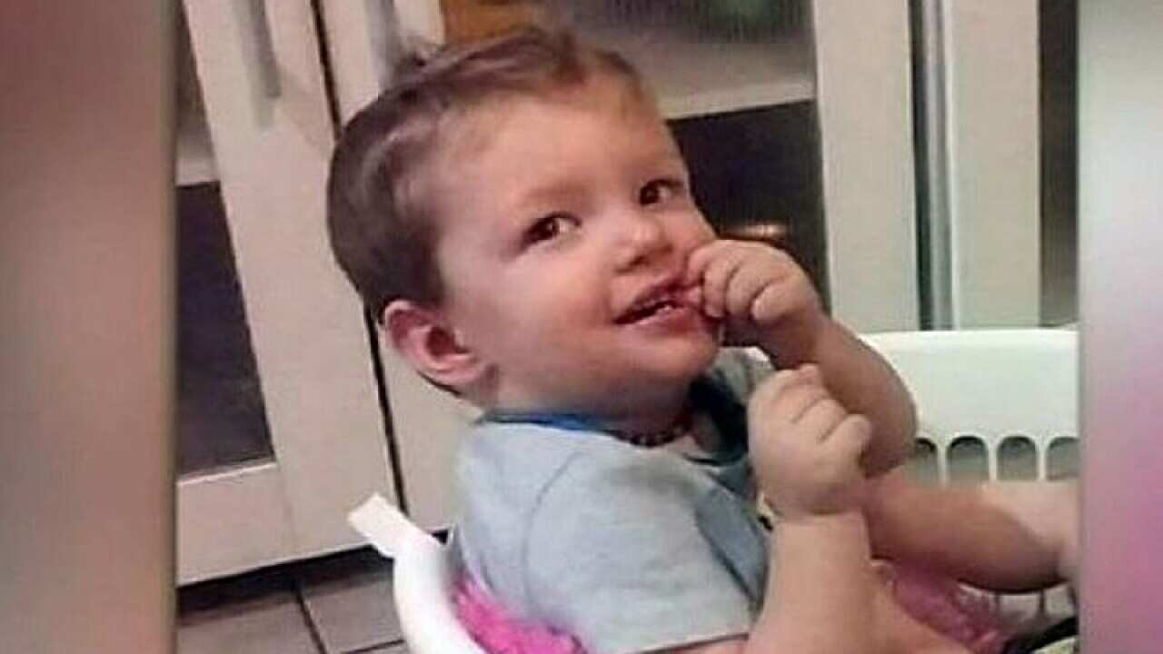 File image obtained July 4, 2016 of Queensland toddler Mason Lee