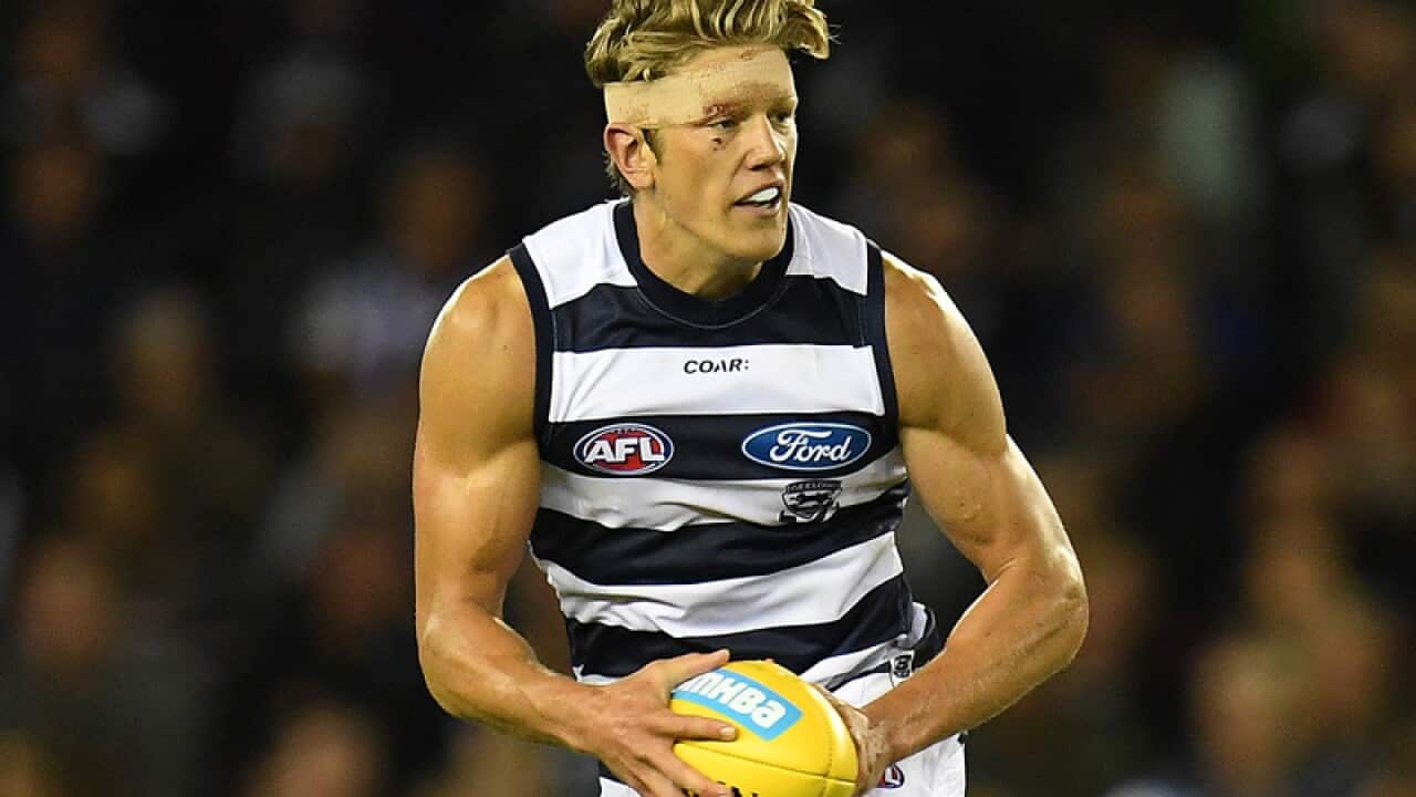 Geelong forward Rhys Stanley