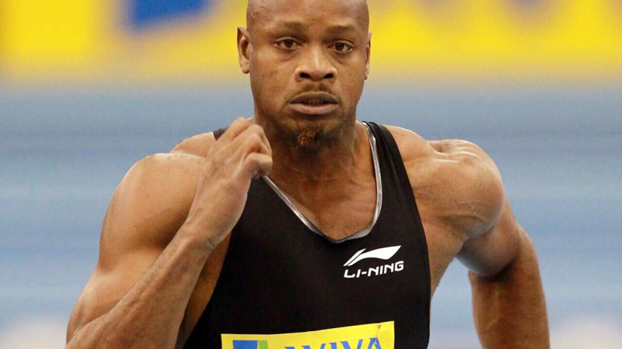 Jamaican athlete Asafa Powell