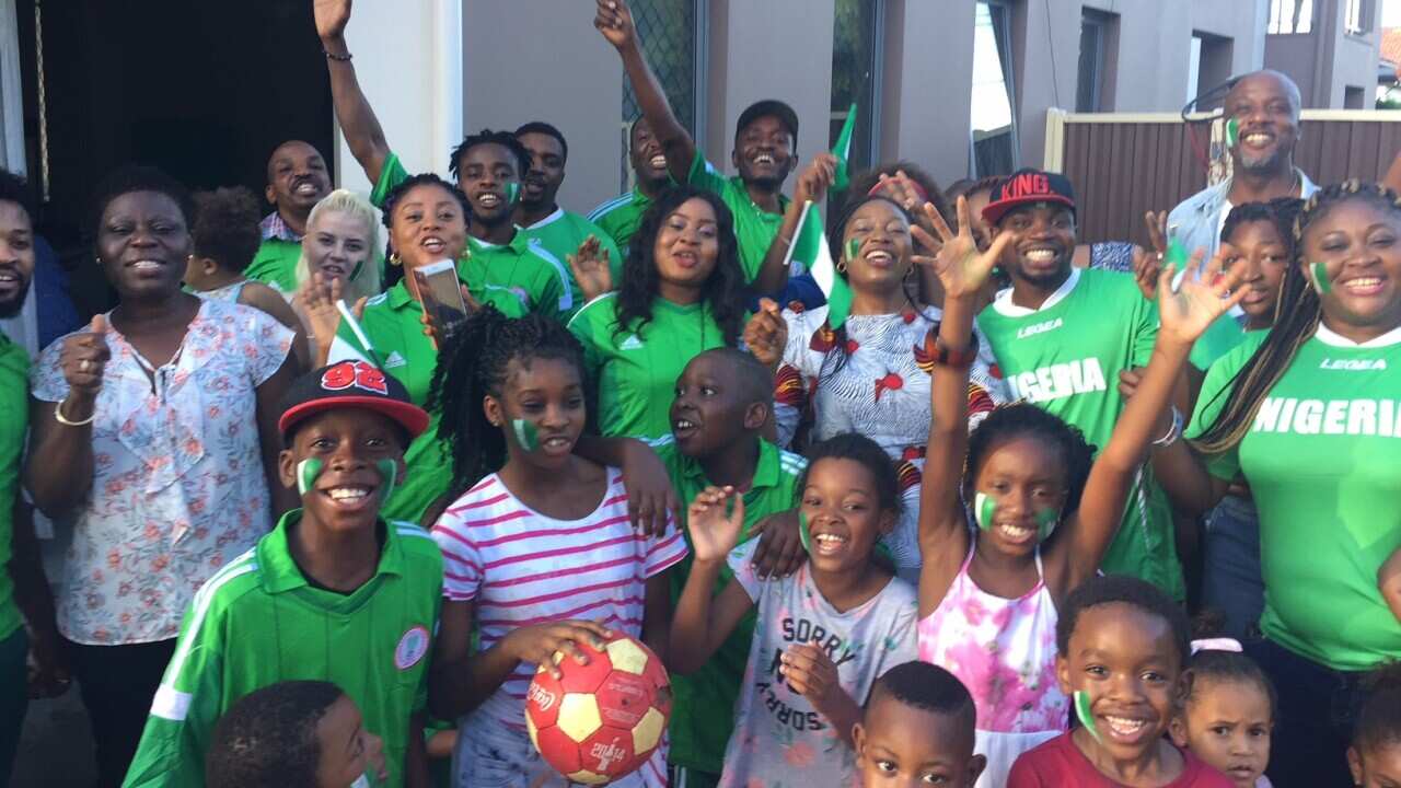Nigerian football fans in Australia