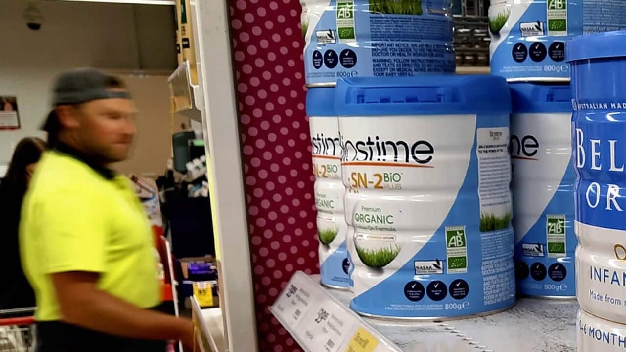 قوطی های شیر خشک