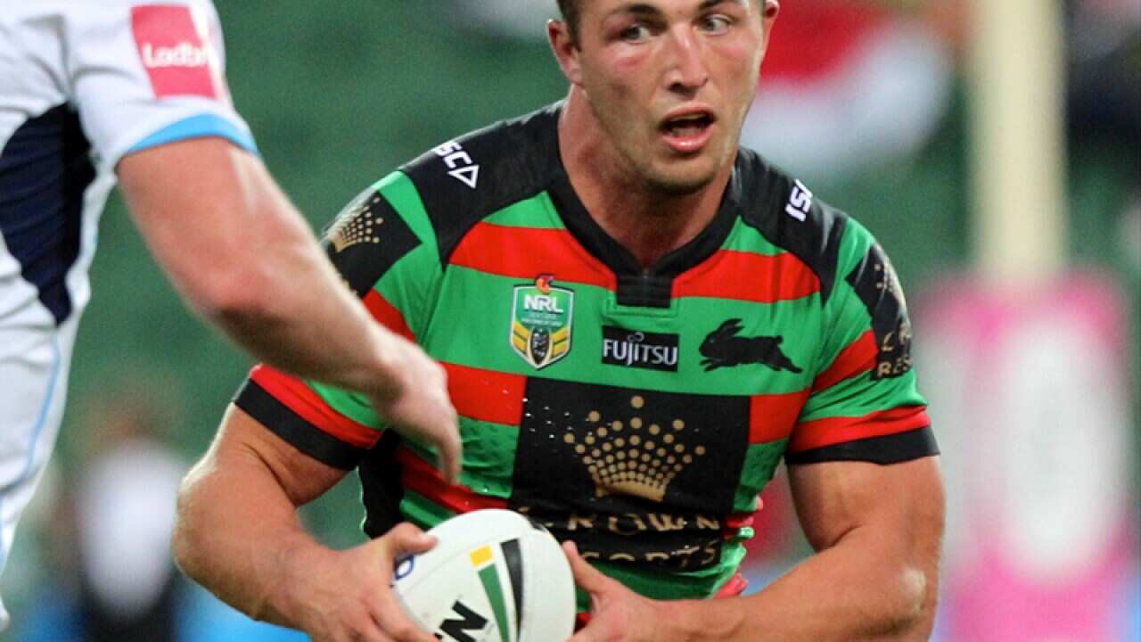 Sam Burgess of the Rabbitohs