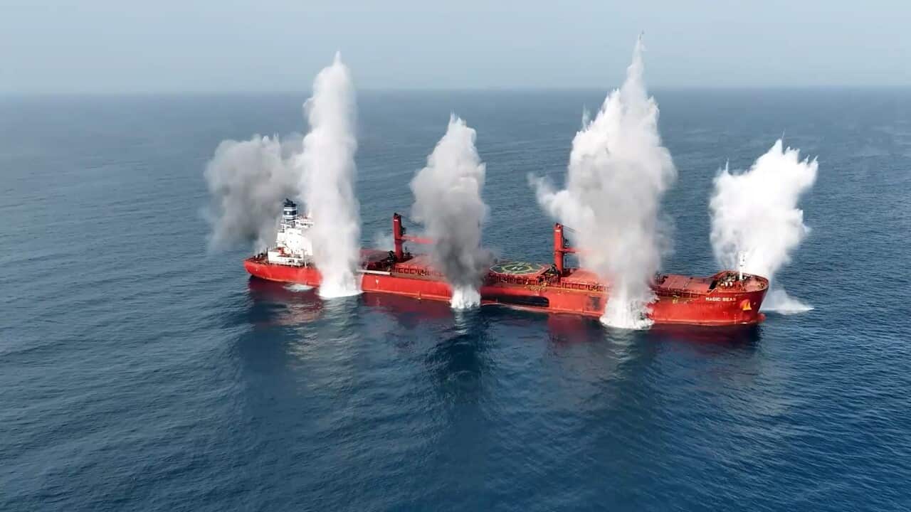 Yemen's Houthis attack  Magic Seas ship in the Red Sea