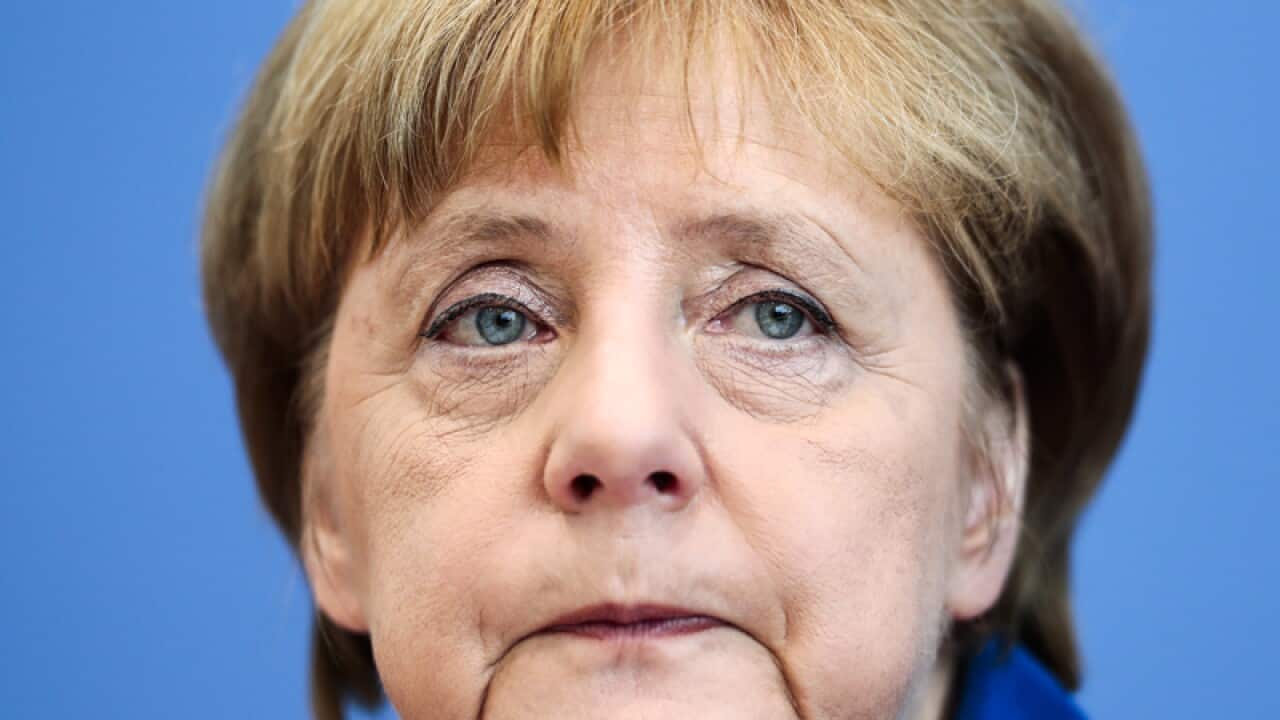 German Chancellor Angela Merkel