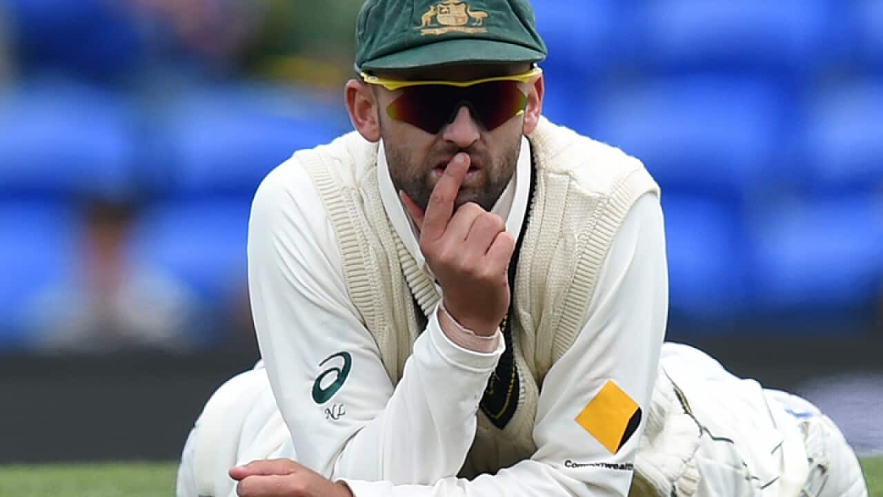 Australian bowler Nathan Lyon