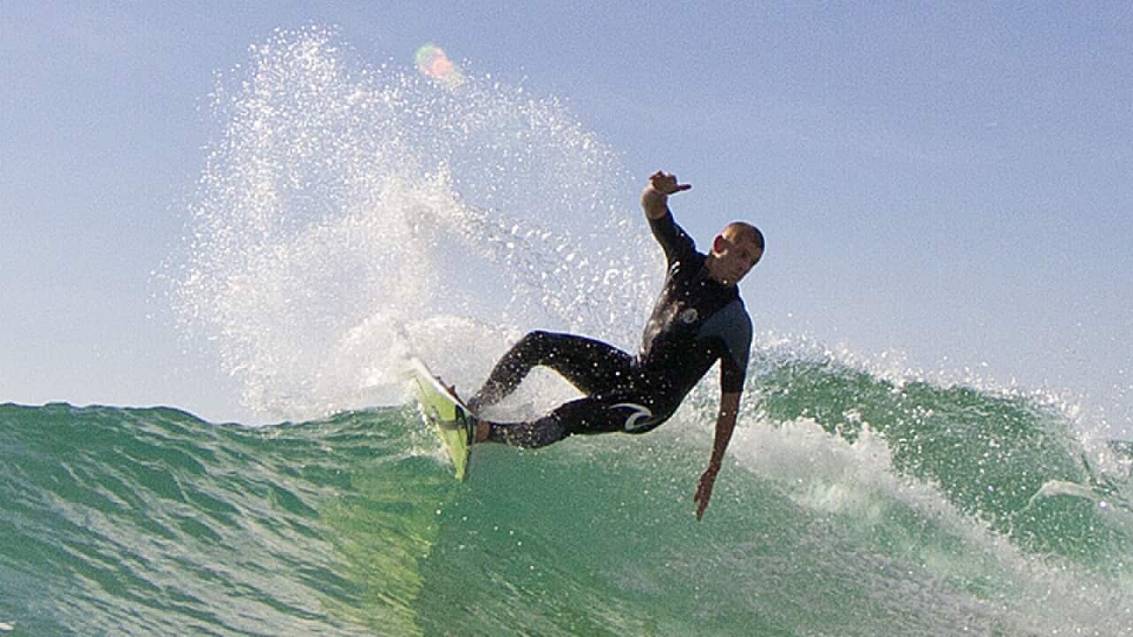 Australian professional surfer Mick Fanning.