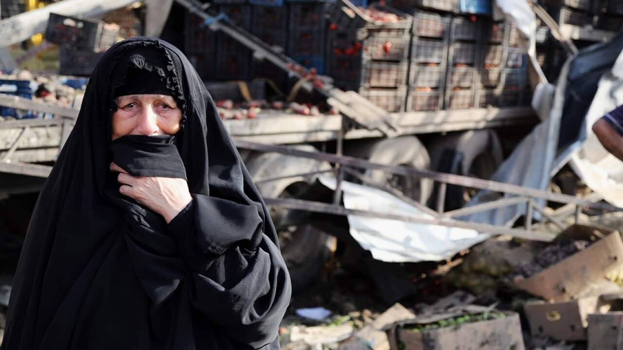 An Iraqi woman