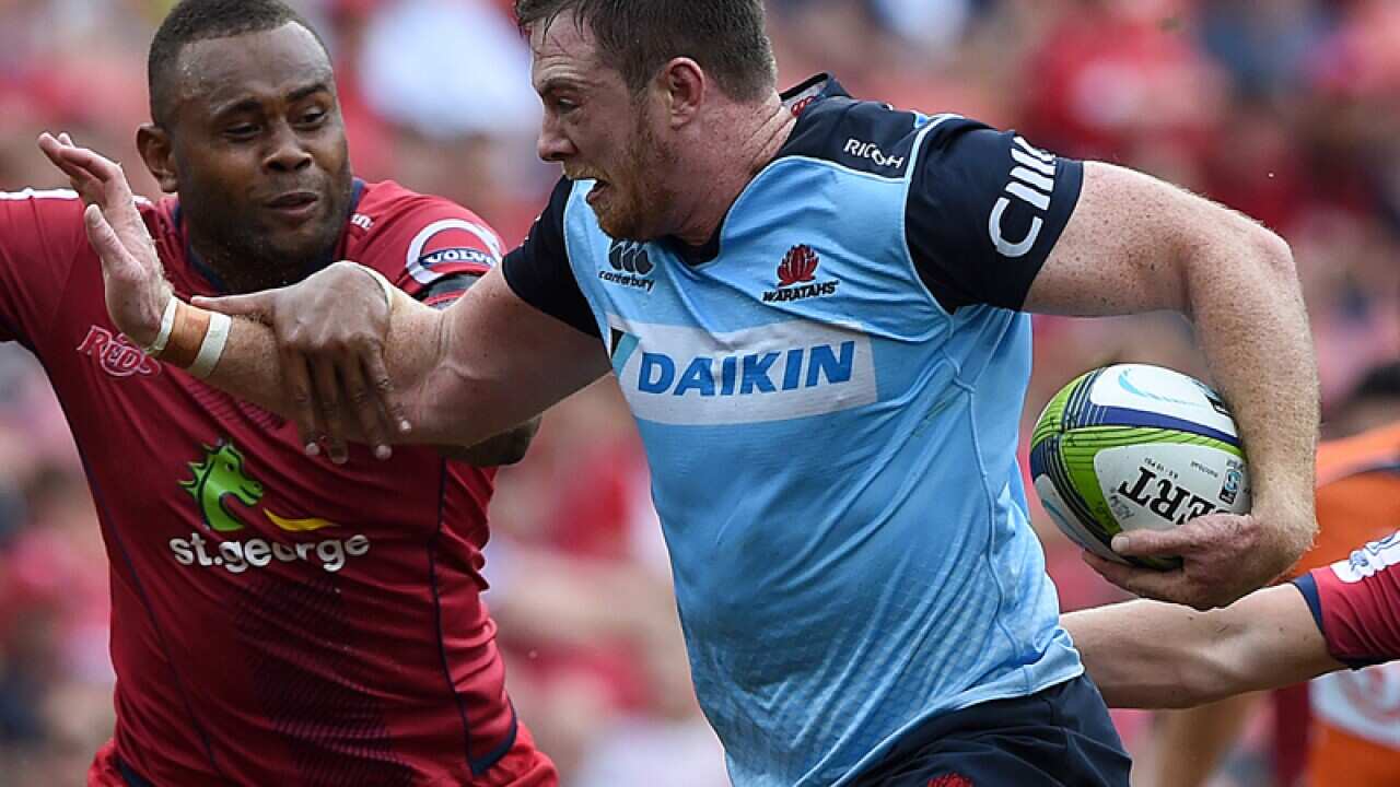 Waratahs player Jed Holloway
