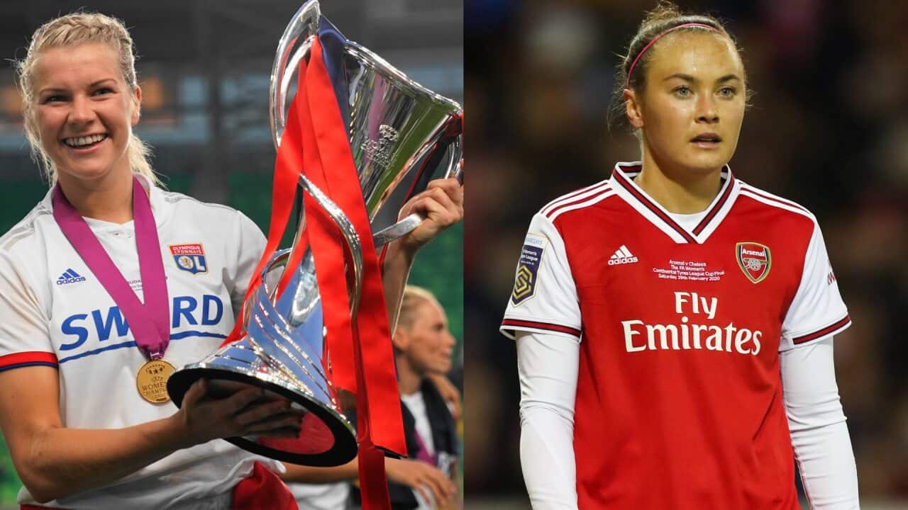 Ada Hegerberg Caitlin Foord 